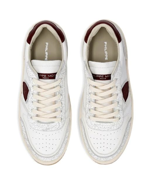 Philippe Model White Nice Sneakers