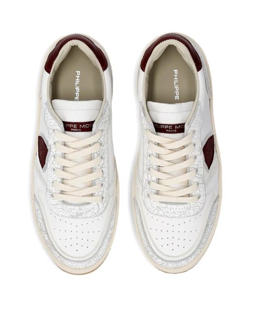 Baskets Nice Philippe Model en coloris White