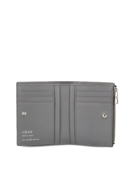 Loewe Brown Colour-Block Zip Wallet for men
