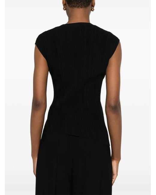 Joseph Black Kenit Asymmetric-Hem Top
