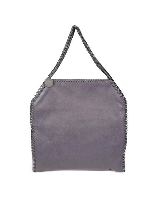 Stella McCartney Purple Chain Shoulder Bag