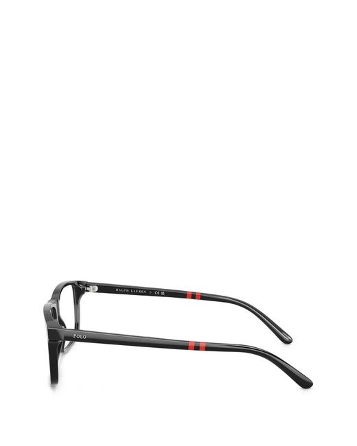 Polo Ralph Lauren White Rectangle Frames Glasses for men