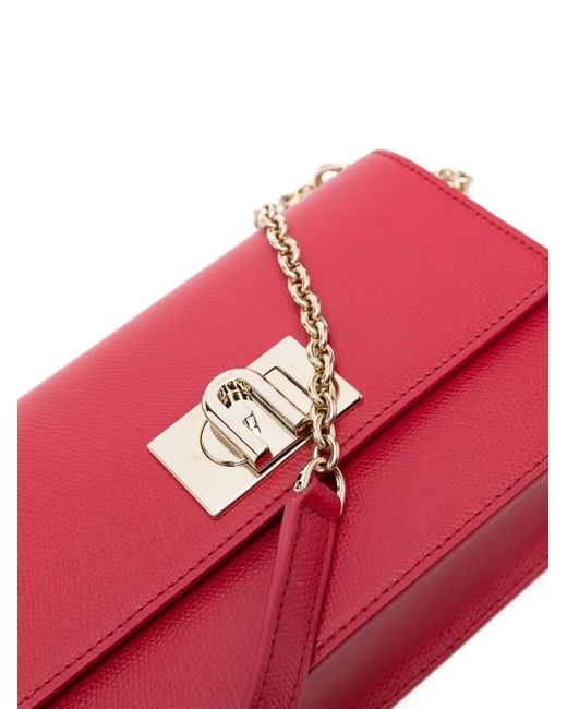 Furla 1927 Leren Crossbodytas in het Pink