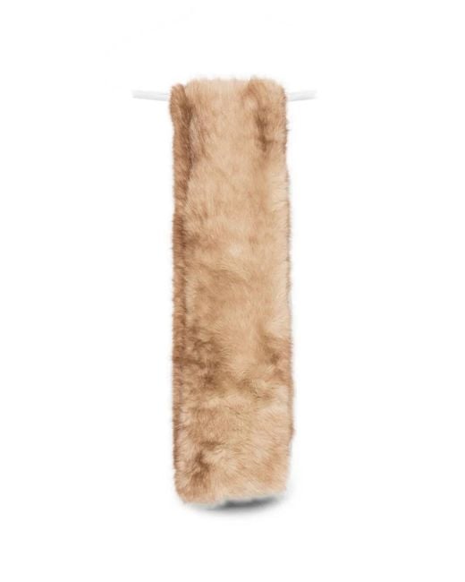 Apparis White Rectangle-Shape Scarf