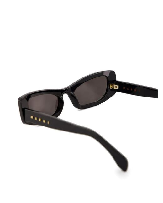 Lunettes De Soleil Nyami Retrosuperfuture en coloris Black