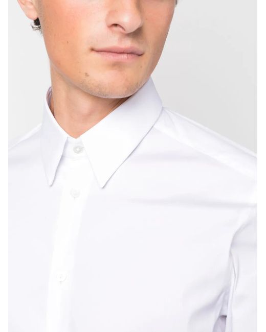 Lanvin White Long-sleeve Shirt for men