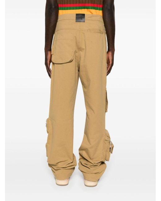 Pantalones rectos con bolsillos Lanvin de hombre de color Natural