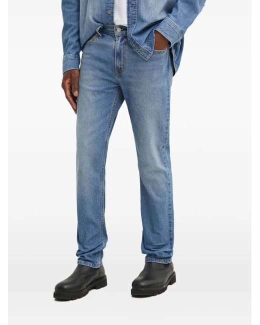 Levi's Blue Patch-Pocket Denim Jeans for men