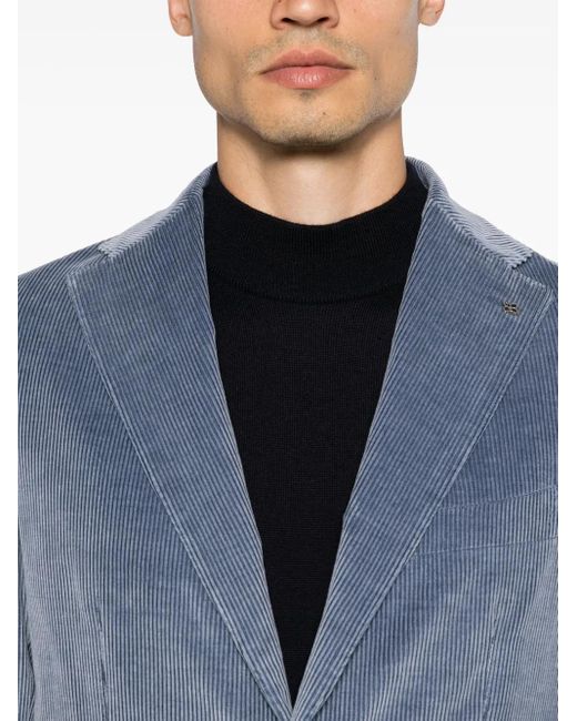 Tagliatore Blue Montecarlo Blazer for men