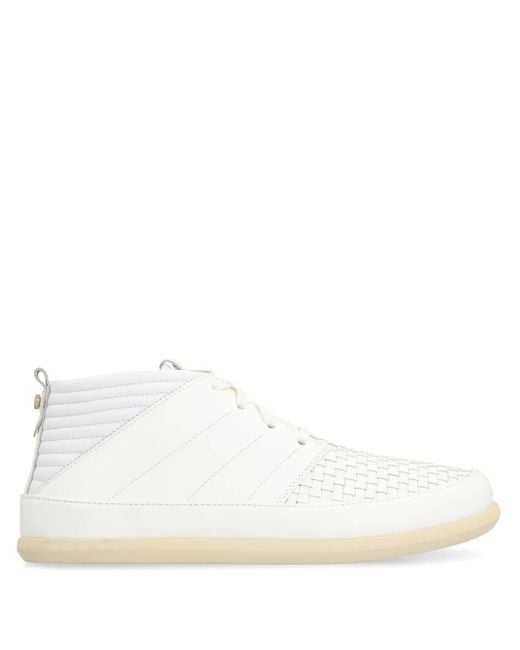 Volta Footwear White Leather Sneakers for men
