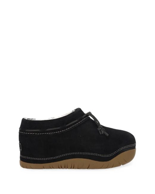 Ugg Black Clogs Mit Wildleder-Finish