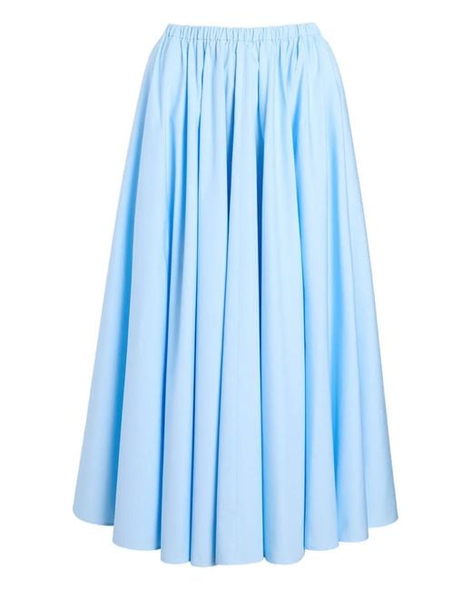 Patou Blue Midi Skirts