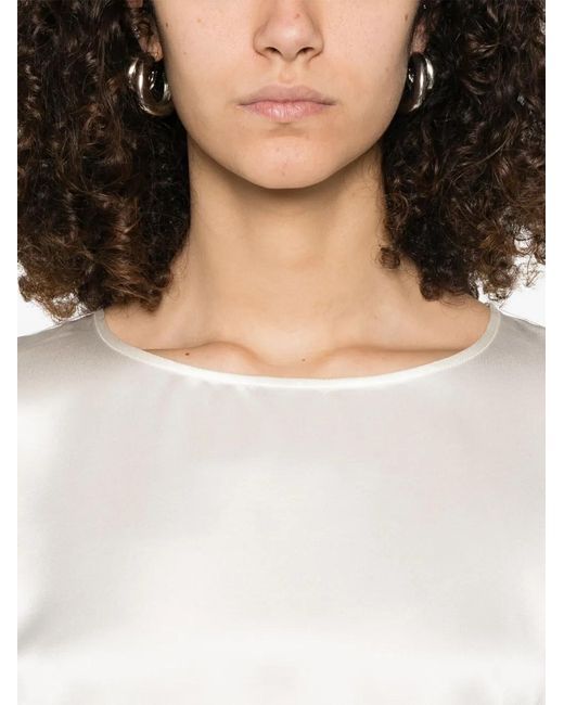 Max Mara White Dida Bluse