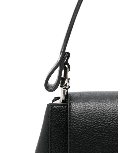 Vivienne Westwood Black Medium Hazel Shoulder Bag