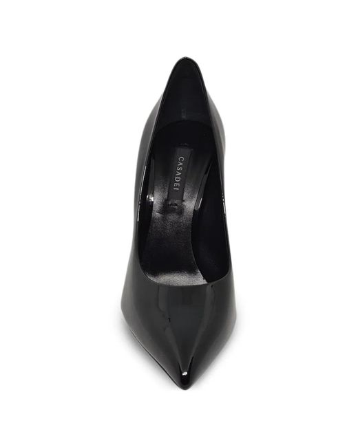 Casadei Black Blade Pointed Pumps