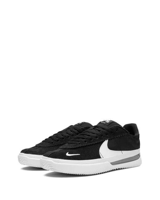 Nike Black Brsb Low-Top Sneakers