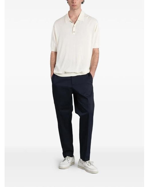 Grayed Blue Diky Trousers for men