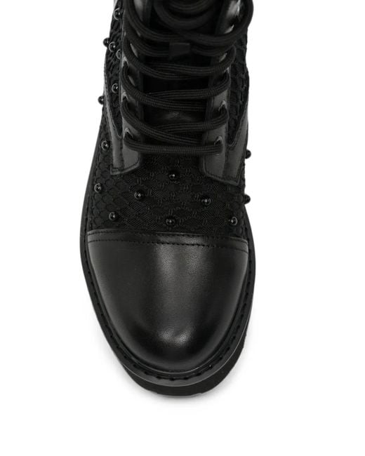 Cult Black Bottines À Détails De Clous