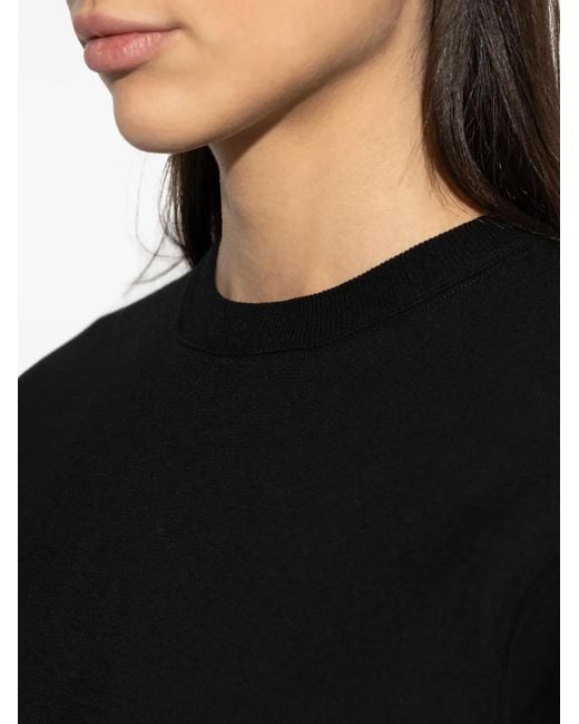 Haikure Black Talya Short-Sleeves T-Shirt