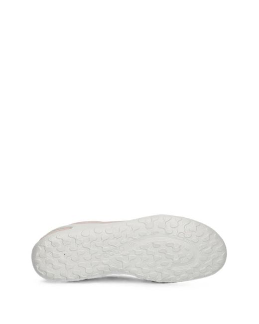 Ecco Pink Biom Lite Perforated Leather Sneakers
