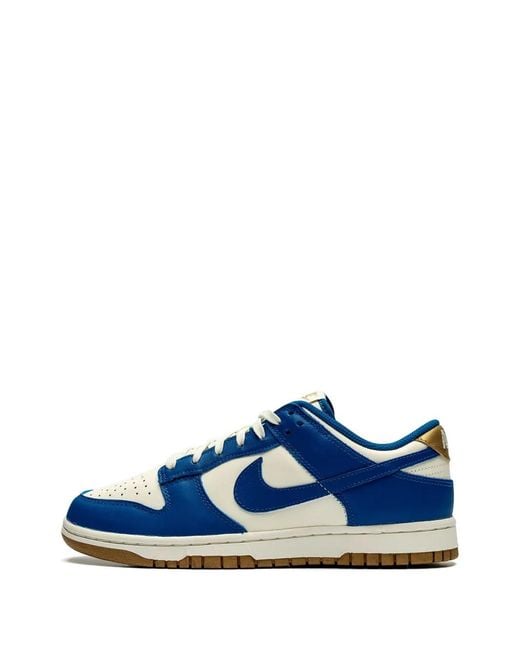 Nike Blue Dunk Leather Sneakers