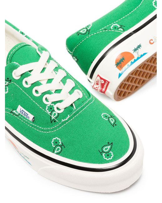 Vans Canvas Green Bandana Og Era Lx Sneakers - Save 38% - Lyst