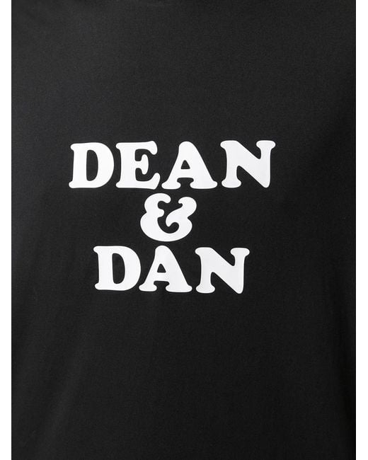 DSquared² Black Dean & Dan Print T-Shirt for men
