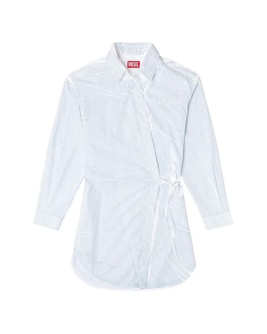 DIESEL White D-Delphos-S2 Dress
