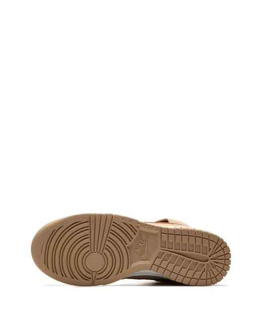 Nike Brown Dunk High Premium Sneakers