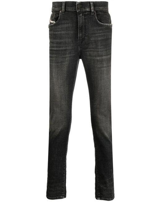 DIESEL Gray 1983 Slim-Cut Jeans for men