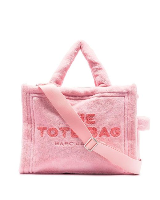 Marc Jacobs Small The Tote Fauxshearling Bag in Pink Lyst UK
