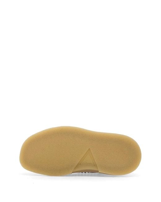 Clarks Torview Derby Schoenen Met Patchwork in het Brown
