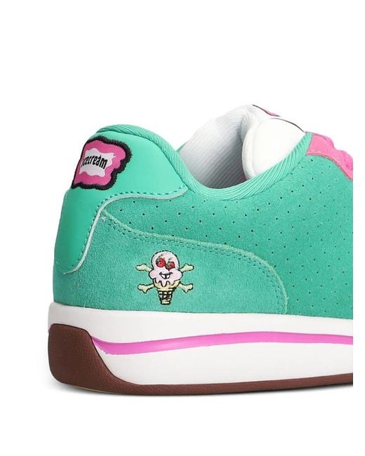 Reebok Green X Bbc Perforated Panelled Sneakers for men