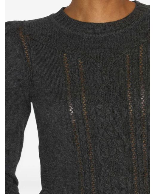 Isabel Marant ケーブルニット セーター Gray