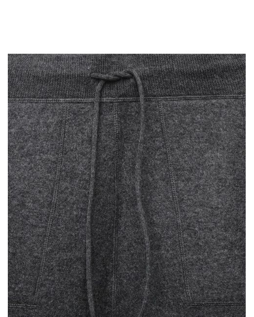 Mc2 Saint Barth Black Pantalon De Jogging À Lien De Resserrage for men