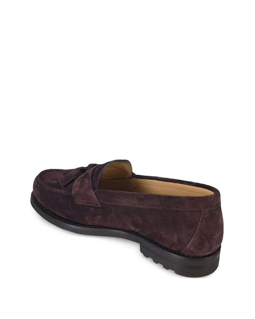 Brunello Cucinelli Brown Tassel-Detail Loafers for men
