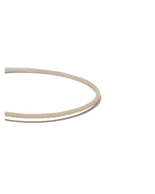 Le Gramme White 7 Grams Cable Bracelet