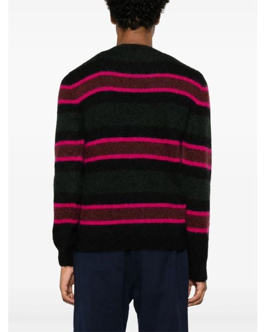 Saint Laurent Black Mohair Sweater for men