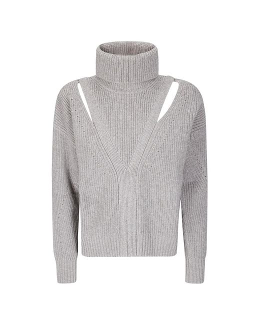 Pull À Col Roulé P.A.R.O.S.H. en coloris Gray