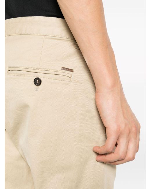 DSquared² Natural Low-rise Slim-fit Cotton Chinos for men