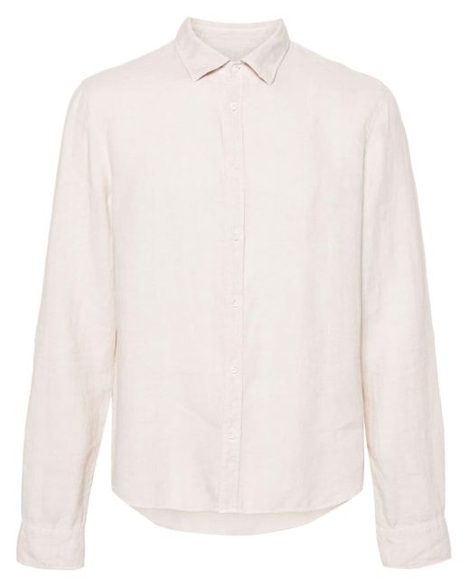 Zadig & Voltaire White Stan Linen Shirt for men