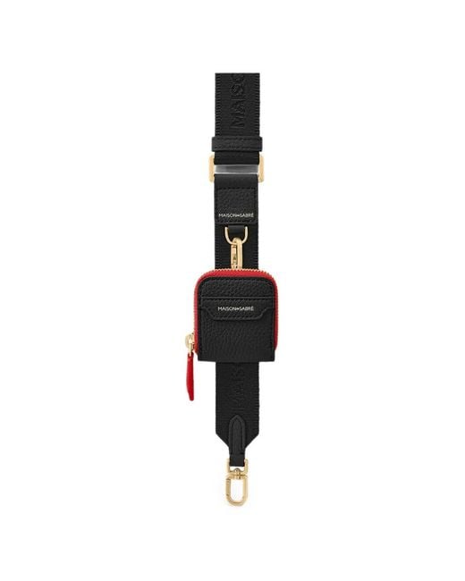 Maison De Sabre Black Utility Shoulder Strap