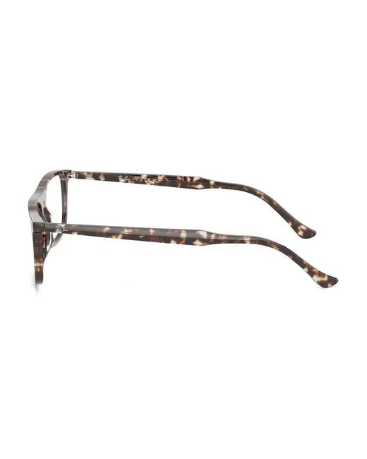 Ray-Ban Yellow Tortoiseshell Rectangle Glasses