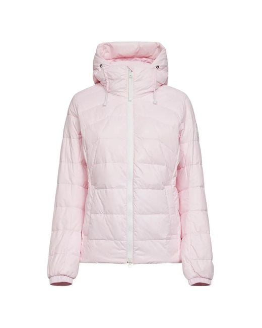 Canada Goose Pink Abbott Label Hooded Jacket
