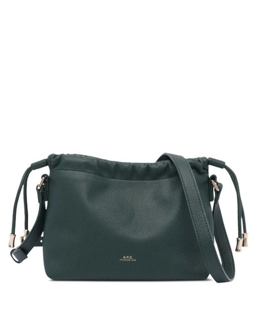 A.P.C. Green Ninon Minitasche Mit Kordelzug