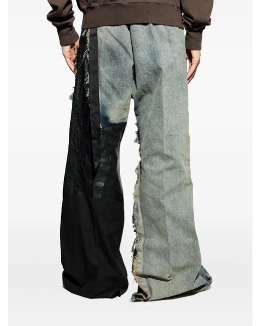 Rick Owens Joris Jeans mit Distressed-Einsatz in Gray für Herren