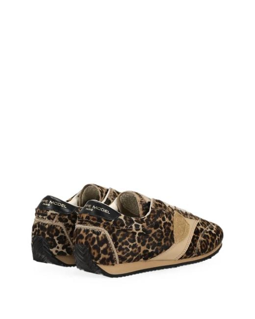 Philippe Model Brown Sneakers