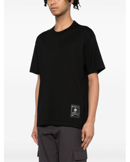 Mastermind Japan T-shirt Met Doodskopprint in het Black voor heren