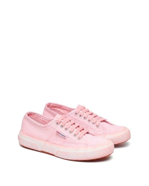 Superga Pink 2750 Cotton Sneakers for men