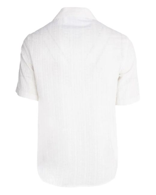 Alessandro Gherardi White Cotton Shirt for men